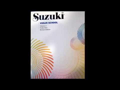 Gavotte from Mignon - #9 from Suzuki Violin Book 2