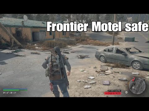 How to open the Frontier Motel safe | Days Gone 