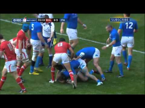 Best of 2012:  Wales v Italy, Millennium Stadium 10th March 2012