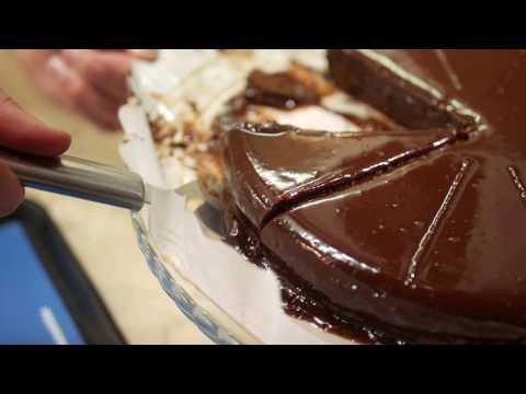 Decadent Chocolate Cake at TimeOut Market, Lisboa, Portugal