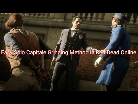 Easy Solo Capitale Grinding Method in Red Dead Online