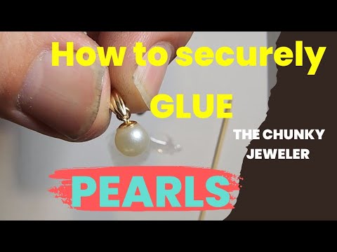 Reglue your pearls  securely. #pearl #pearls #glue