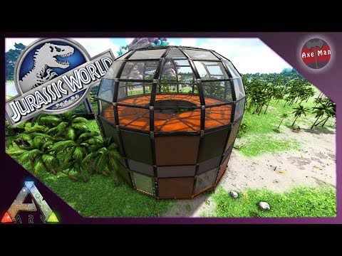 JURASSIC WORLD AVIARY, A GIANT BIRD CAGE | ARK SURVIVAL EVOLVED [JURASSIC PARK MOD EP11]