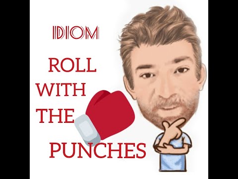 English Tutor Nick P Idioms (410) Roll With the Punches - Origin