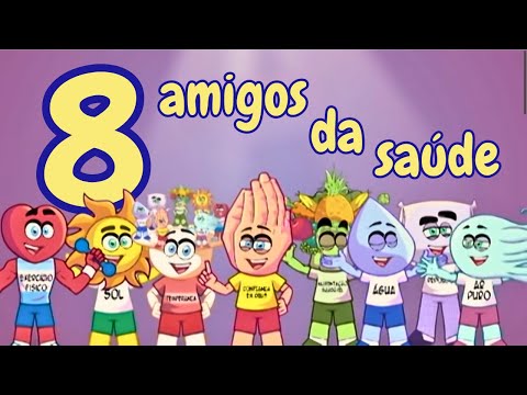 8 Amigos da Saúde - DVD Musical Infantil Completo