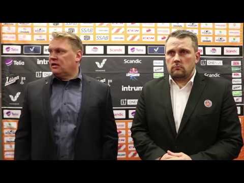 Jälkilöylyt HPK-Lukko 28.11.2018 - lehdistötilaisuus
