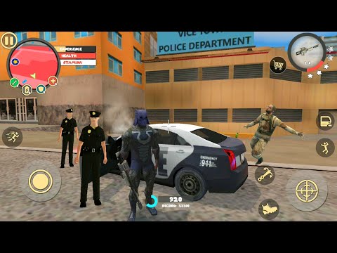 Police Department | Rope Hero Vice Town New Update 2021 | Best Android Gameplay FHD