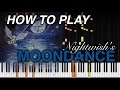 MOONDANCE Nightwish Keyboard Tutorial