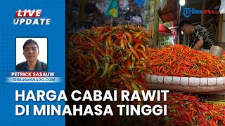 Harga Bahan di Pasar Langowan Minahasa Berubah, Cabe Rawit Melonjak Naik sementara Bawang Normal