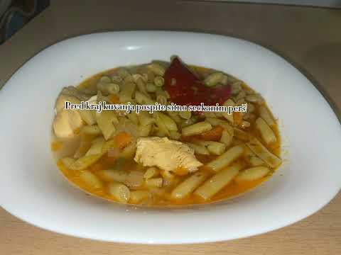 Boranija sa piletinom 🍽️