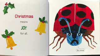7세 책읽는 크리스 Christmas cheer for the grouchy ladybug by Eric Carl 에릭 칼 크리스마스 책