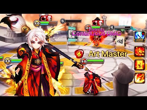 Fire Art Master | Insane Skill Like a Bug - SummonersWar 魔靈召喚 火畫師 不可思議の封印技能
