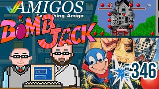 Bomb Jack topped the C64 and Speccy Charts - how's the Miggy version? Amigos: Everything Amiga 346