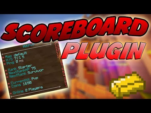 Minecraft Scoreboard Plugin | Minecraft Plugins 1.14