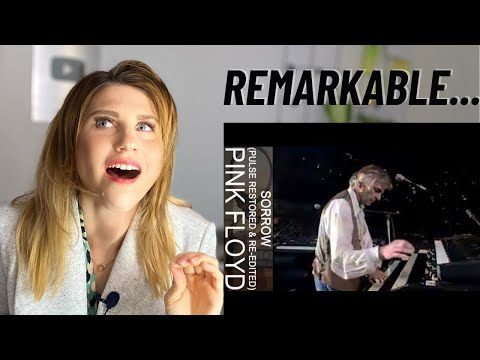 Stage Presence coach reacts to PINK FLOYD 'Sorrow'