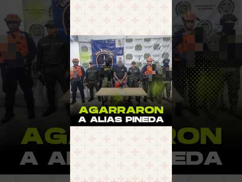 Agarraron a alias Pineda