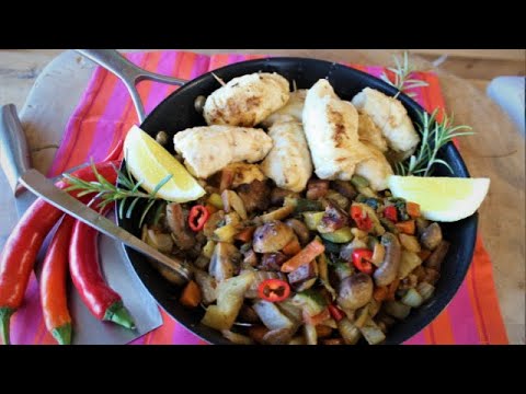 INVOLTINI DI POLLO SALVACENA con verdure ABBESTIA ricetta involtini di pollo e verdure involtino