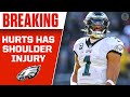 Jalen Hurts Suffers Shoulder Injury [Gardner Minshew May Step In Against Dallas] | CBS Sports HQ