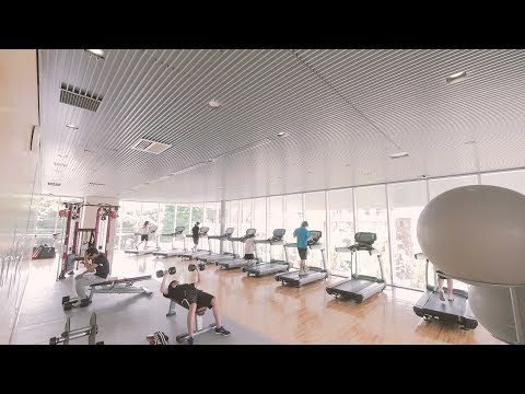 武道学科 【国士舘大学】大学案内ＷＥＢ版　フィットネスジムが大学内に！プールとマシンで気軽に体力づくり♪