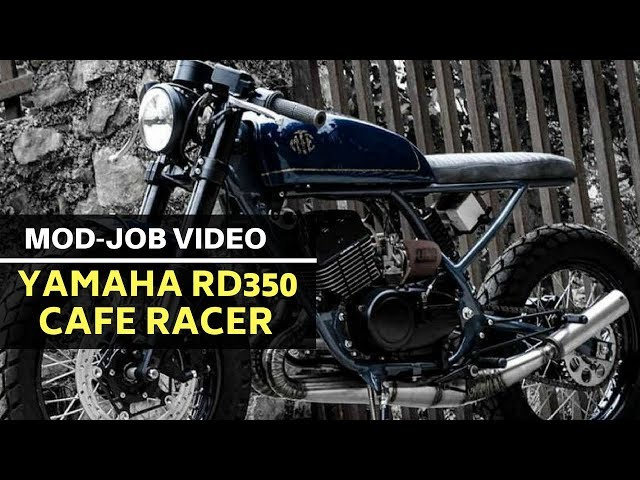 This Modified Yamaha Rd350 Cafe Racer Is Drop Dead Gorgeous!