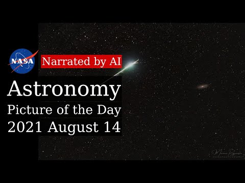 APOD: 2021-08-14 - Island Universe, Cosmic Sand (Narrated by Emma)