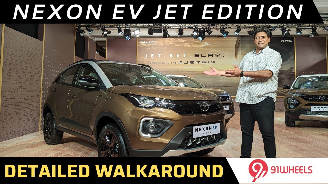 Tata Nexon EV Jet Edition Walkaround Review || See Changes & Additions For The Extra Price Tata Nexon EV Jet Edition Walkaround Review || See Changes & Additions For The Extra Price