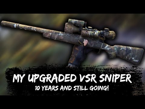 UPGRADED TOKYO MARUI VSR 10 G SPEC OVERVIEW - MAPLE LEAF SNIPER MECHANICS TRIDOS DESIGN
