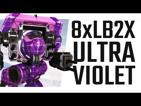 8x LB 2-X Ultra Violet Shredder - Mechwarrior Online The Daily Dose #1041
