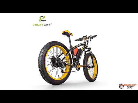 Powerful Electric Bicycle With Computer Speedometer