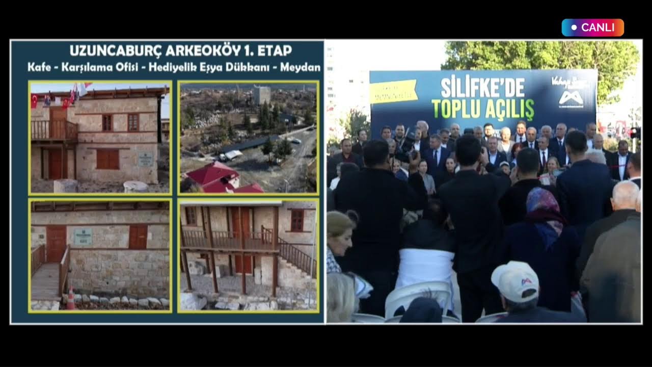 Mersin Büyükşehir Belediyesi Toplu Açılış Töreni | #Silifke #Canlı