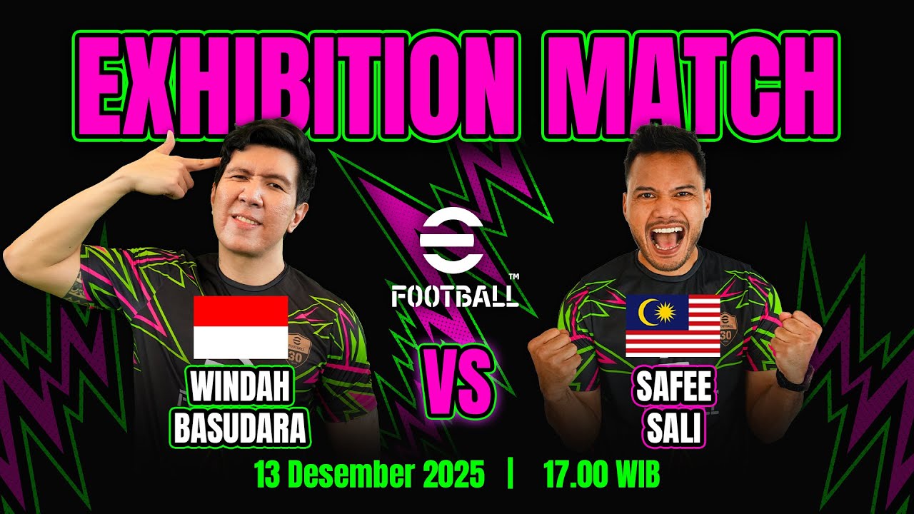 BISA NGGAK GUA NGALAHIN LEGENDA BOLAMALAYSIA DI eFOOTBALL?! | Windah Basudara Cup