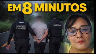 According to the police: Daiane was killed in the basement in 8 minutes.