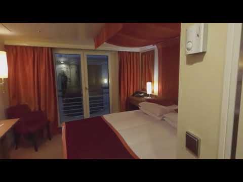 AROSA Aqua French Balcony Cabin Tour