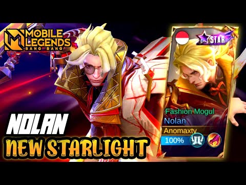 REVIEW NEW STARLIGHT SKIN NOLAN - MOBILE LEGENDS BANG BANG