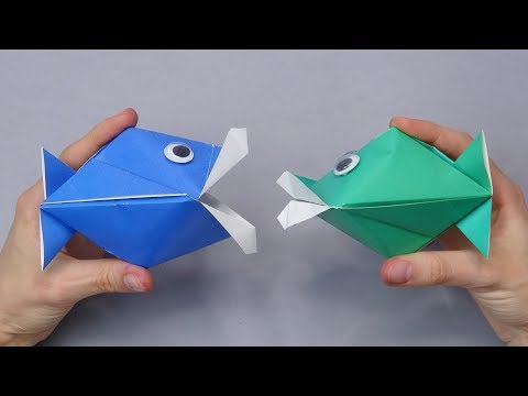 DIY paper crafts Paper Fish