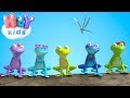 Five Little Speckled Frogs Song More Counting Nursery Rhymes HeyKids