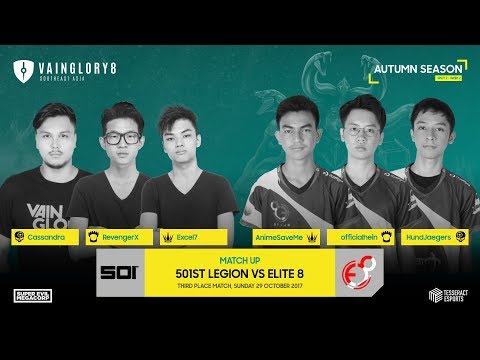501st Legion V1 vs Elite 8 Third Place Match Vainglory 8 SEA Autumn Season S2W2