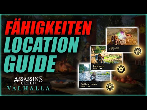 Find all SKILLS very EASY! PARIS DLC | Location Guide | AC Valhalla Siege of Paris