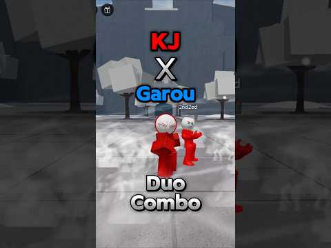 KJ X Garou Combo || The Strongest Battleground #thestrongestbattlegrounds #roblox #pvp