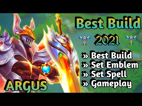 ARGUS BEST BUILD 2021 | ARGUS TOP 1 GLOBAL BUILD | ARGUS BUILD EMBLEM | ARGUS GAMEPLAY BROLIN KH ✅