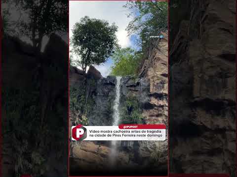 Cachoeira: a bica do Donato antes de mulher perder a vida por pedra que desabou em Pires Ferreira: