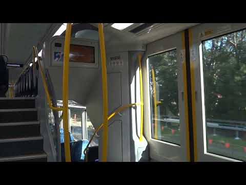 Sydney Trains B-Set (Waratah Series 2) - West Ryde to Meadowbank (T9 Northern Line)