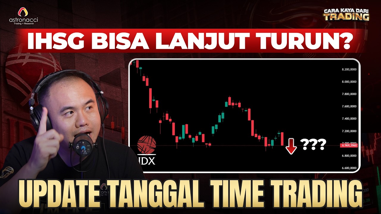 UPDATE IHSG! Bisa Lanjut Turun Lagi? Tonton Ini Sebelum Salah Cut Loss