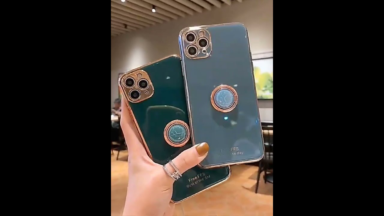 Phone Case Luxury Plated Ring Holder For Samsung Galaxy A72 A52 A32 4G 5G A12 A42 A51 A71 A31 M31 M5