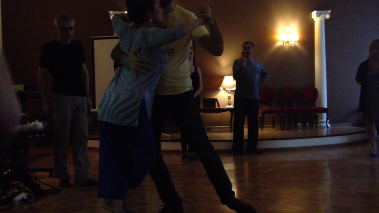 Dana Frigoli & Adrian Ferreyra tango class @Nevskaya milonga 2017