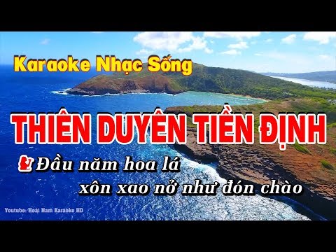 Karaoke Thiên Duyên Tiền Định