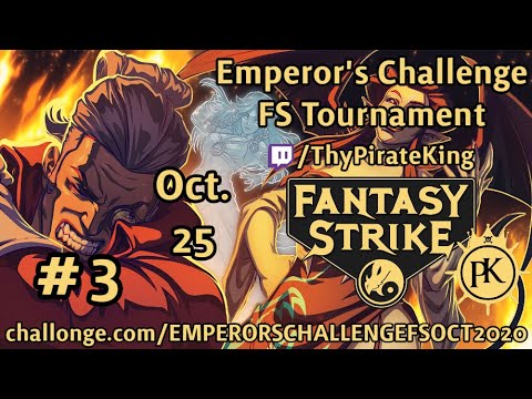 Emperor's Challenge Fantasy Strike Tournament 3 | 3v3 | Top 8 Starts: 2:29:00 | Time Stamps Below