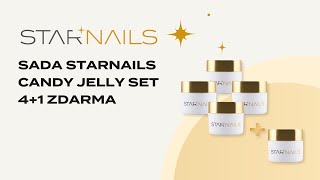 Sada STARNAILS Candy Jelly Set 4+1 zdarma