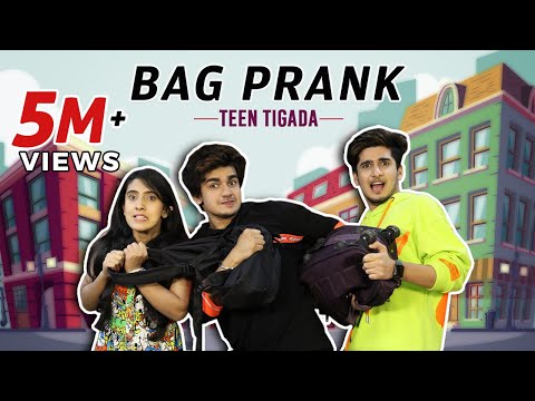 Bag Prank | Teentigada | Sameeksha Sud | Vishal Pandey | Bhavin Bhanushali