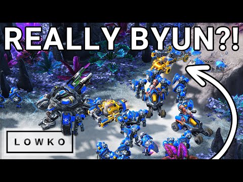 StarCraft 2: ByuN's OFFENSIVE MULE Strategy vs Dark! (Best-of-3)
